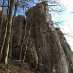 Klettergebiet, Altmühltal, Fels: Kleiner Keilstein