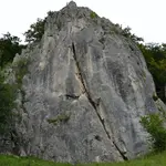 Klettergebiet, Altmühltal, Fels: Prunner Turm
