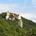 Klettergebiet, Altmühltal, Fels: Schloßfels