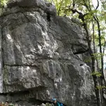Klettergebiet, Altmühltal, Fels: Waldkopf
