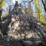 Klettergebiet, Konstein, Fels: Asterix und Obelix