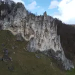 Klettergebiet, Konstein, Fels: Dohlenfels