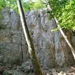 Klettergebiet, Konstein, Fels: Hexenkessel