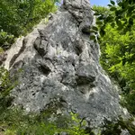 Klettergebiet, Konstein, Fels: Madonna