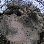 Klettergebiet, Konstein, Fels: Vergessene Wand