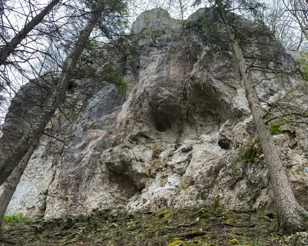 Klettergebiet, Labertal, Fels: Hohe Wand