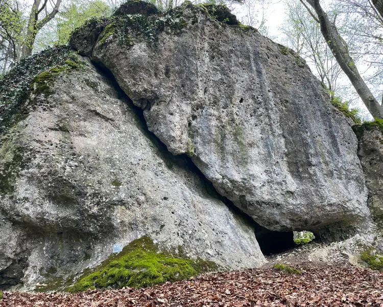 Klettertopo „Farodin“ am Fels Albenmark in Labertal