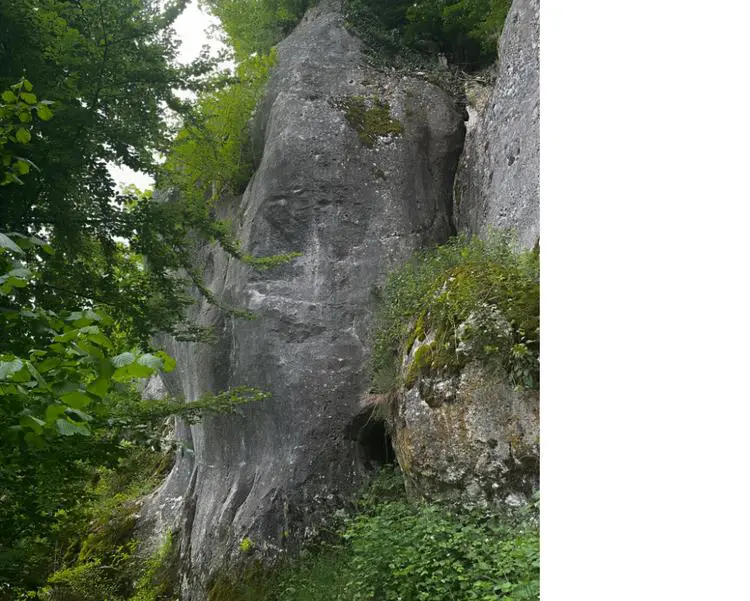 Klettertopo „Flash“ am Fels Aichaer Wand in Konstein