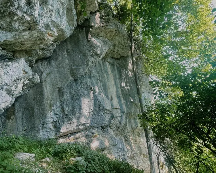 Klettertopo „Heimspiel“ am Fels Druidenwand in Unteres Inntal