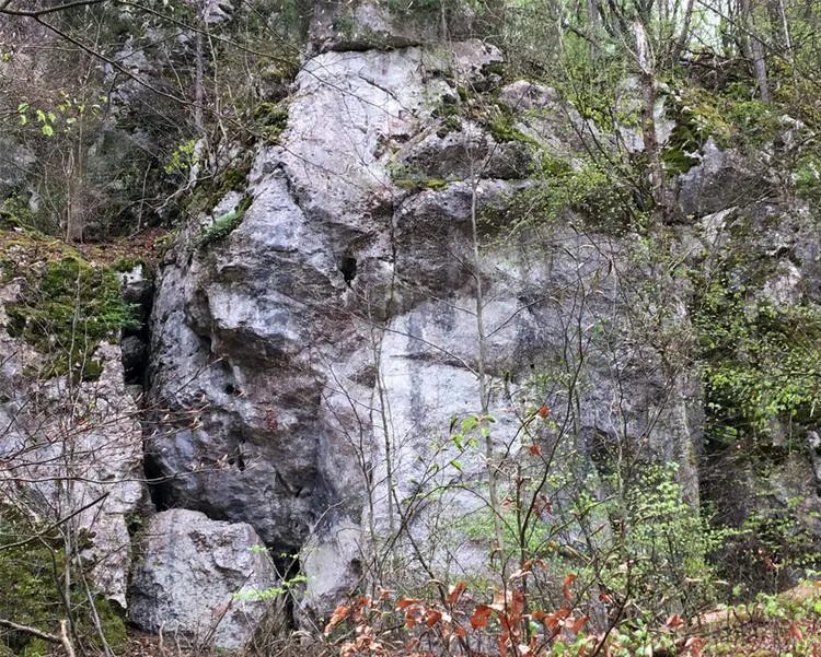 Klettertopo „Ebola“ am Fels Ebola in Altmühltal