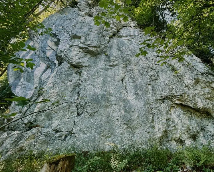 Klettertopo „Flow“ am Fels Druidenwand in Unteres Inntal