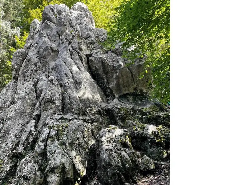 Klettertopo „Maerchenturm Rechts“ am Fels Maerchenturm in Konstein