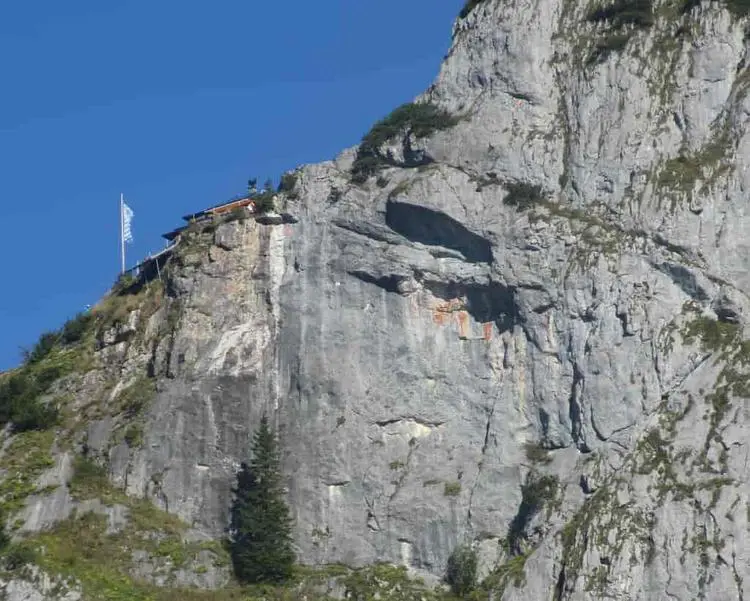 Klettertopo „Buchstein Südwand Sektor Weißbier“ am Fels Roß- und Buchstein in Tölzer Land